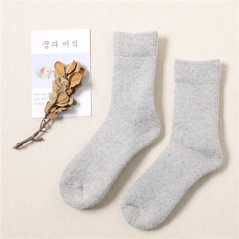 Winter Thick Wool Socks Plus Size Men Warm Cashmere Socks Plus Thick Cashmere Socks Towel Socks Fever Wholesale Fluffy Fuzzy Socks